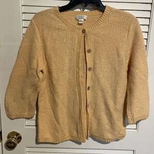 CHRISTOPHER & BANKS Women’s Knit Button-Up Sweater